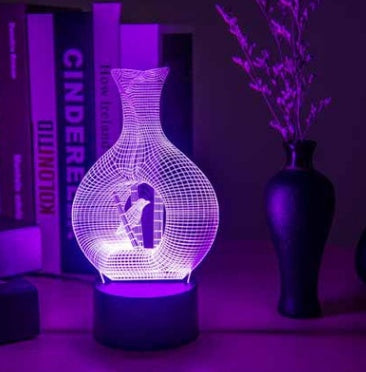Creatieve 3D nachtlamp
